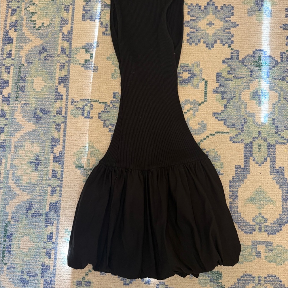 Zara Black Backless Dress